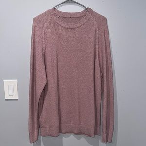 Lululemon textured knit crew neck